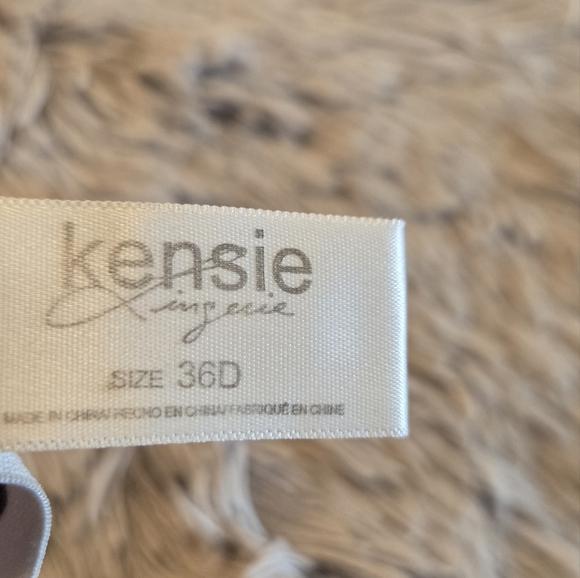 Kensie Bra Light Gray Size 36D - Picture 2 of 14